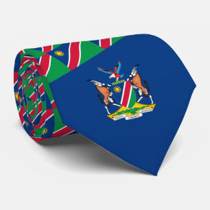 Namibiansk Flagga & Jacka av Arm, Namibia, Flagga Slips