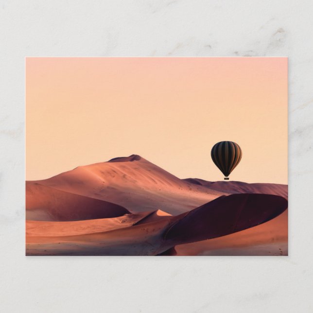 Namibias Dunes i Namib-Naumft National Park Vykort (Framsida)