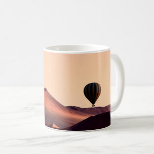 Namibias dyner i den Namib-Naukluft nationalparken Kaffemugg