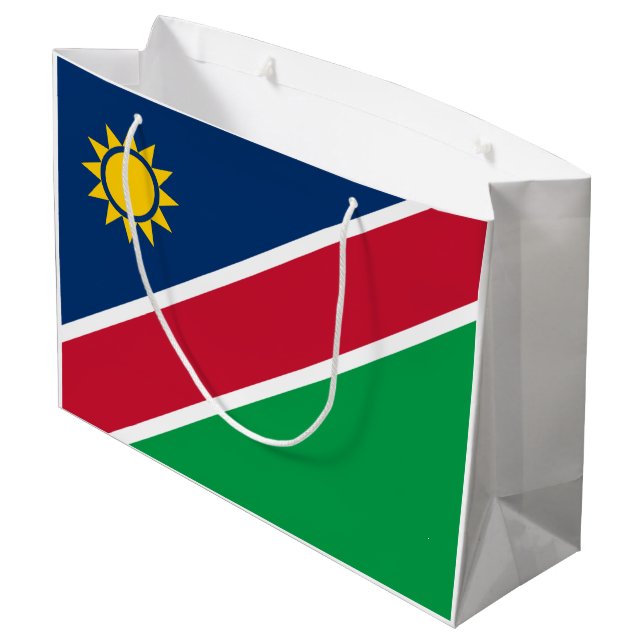 Namibias flagga (Baksidan Vinklad)