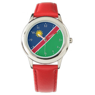 Namibias flagga armbandsur