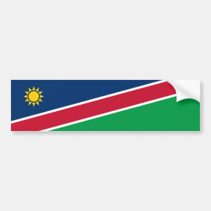 Namibias flagga bildekal