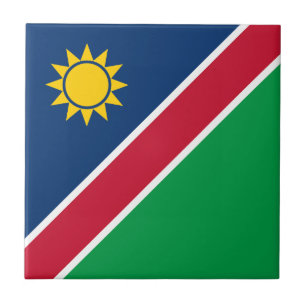 Namibias flagga kakelplatta