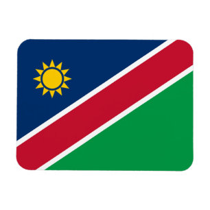 Namibias flagga magnet