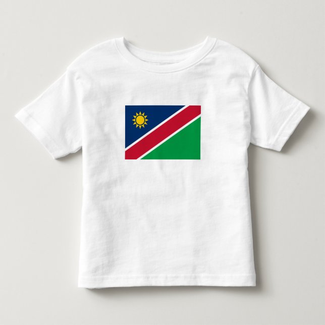 Namibias flagga t shirt (Framsida)