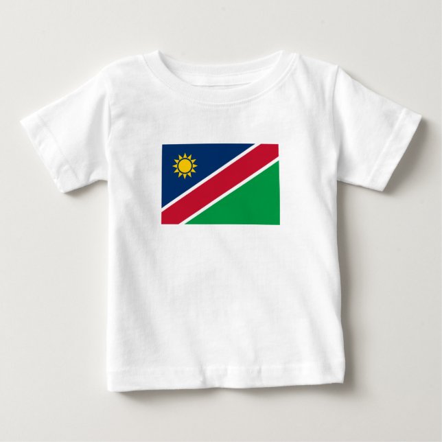 Namibias flagga t shirt (Framsida)