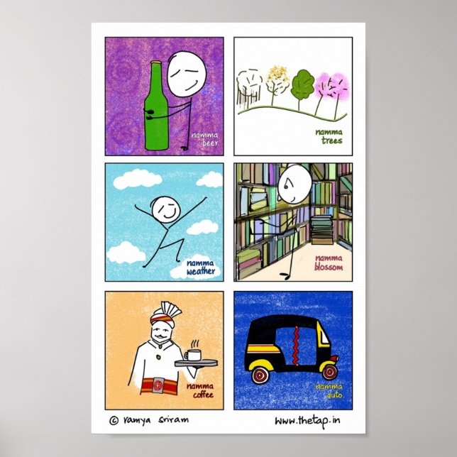 Namma Bangalore Poster (Framsidan)