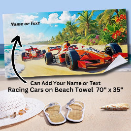 Namn, 2 röda Tävlor på Sand