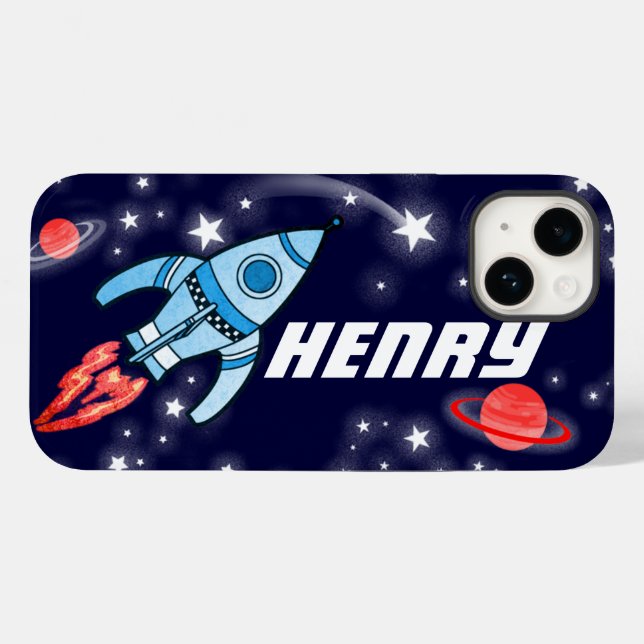 Namn 5 brev raketrymdsflottan iphone case (Baksida (horisontell))