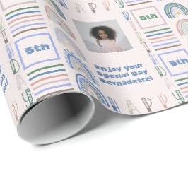 Namn Age Sentiment Boho Rainbow Rosa Blue Grönt Presentpapper