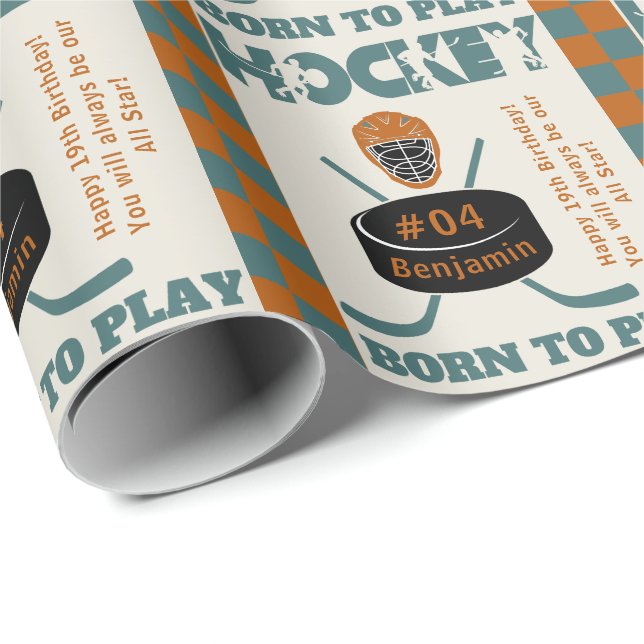 Namn Ålder Jersey Number Sentiment Hockey Sport Presentpapper (Rullad Hörn)