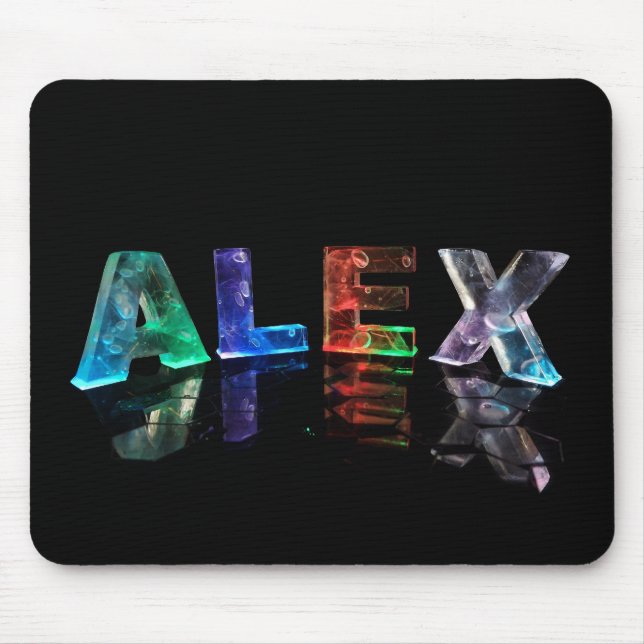 Namn Alex i ljus Musmatta (Framsidan)