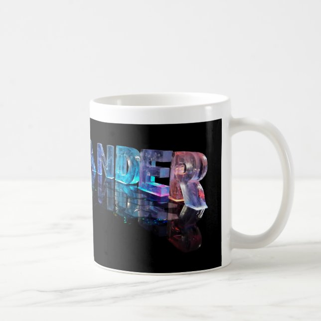 Namn Alexander i ljus Kaffemugg (Höger)