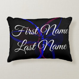 Namn ändrar geometrisk utstrykningsfyllning prydnadskudde