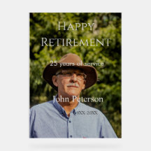 namn-år för fotot från lycklig pension