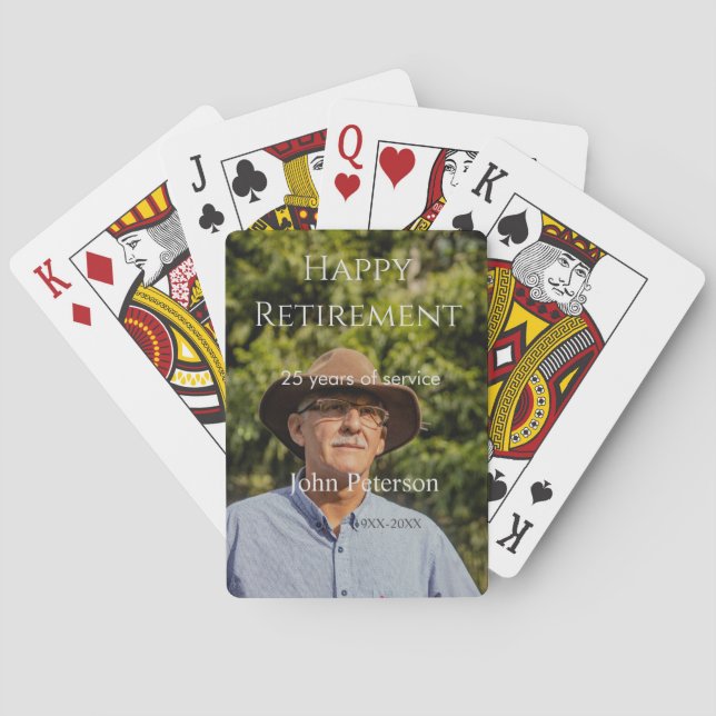 namn-år för fotot från lycklig pension casinokort (Baksidan)