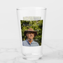 namn-år för fotot från lycklig pension glaskopp