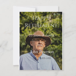 namn-år för fotot från lycklig pension vykort