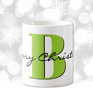 Namn, August Peridot Birthstone God jul Kaffemugg