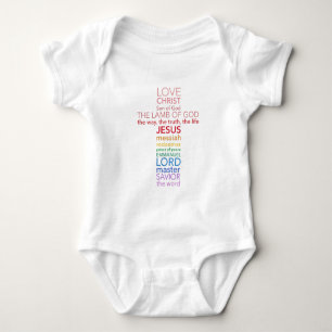 Namn av den Jesus kor T-shirt