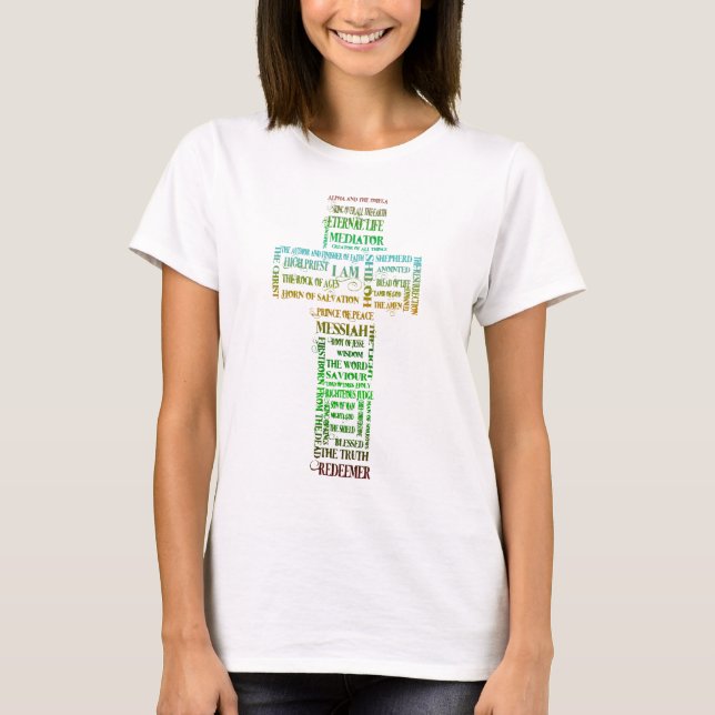 Namn av den Jesus kor Tee Shirt (Framsida)