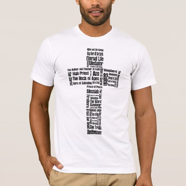 Namn av den Jesus kor Tee Shirt (Framsida)