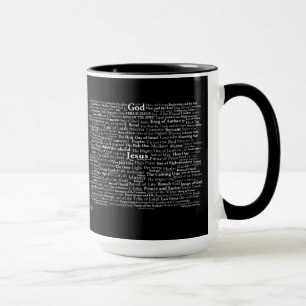 Namn av guden och Jesus gotGod316.com Mugg