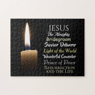 Namn av Jesus, rekreation och livet, Savior Pussel