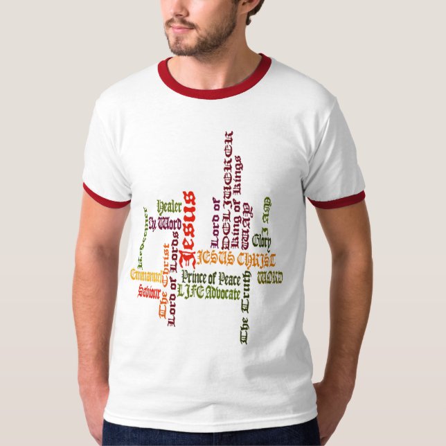 Namn av Jesus T-shirt (Framsida)