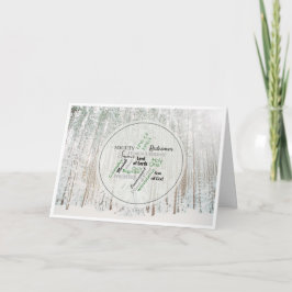 Namn av julljulfotopapport med Helgdag Helgkort