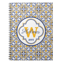 💙 💛 Namn + Azulejos första bärbara dator Anteckningsbok