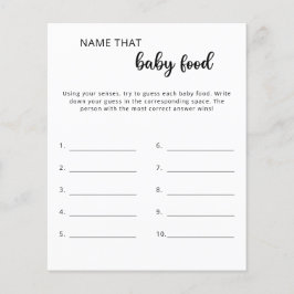 Namn, baby matduschspel