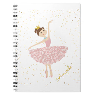namn ballerina anteckningsbok