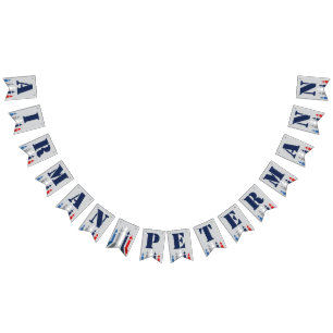 Namn Banner Luft Force Militär Fighter Jet Vimplar