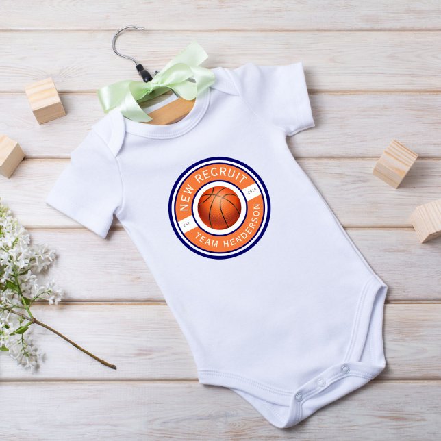 namn basketbollens nya Anpassningsbar i logotyp T Shirt (Skapare uppladdad)