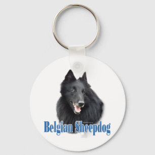Namn belgisk fårhund nyckelring