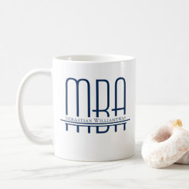 Namn Blue MBA Kaffemugg