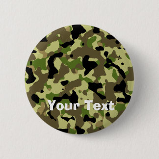 Namn bricka för emblem för Camoflage kaki- Knapp