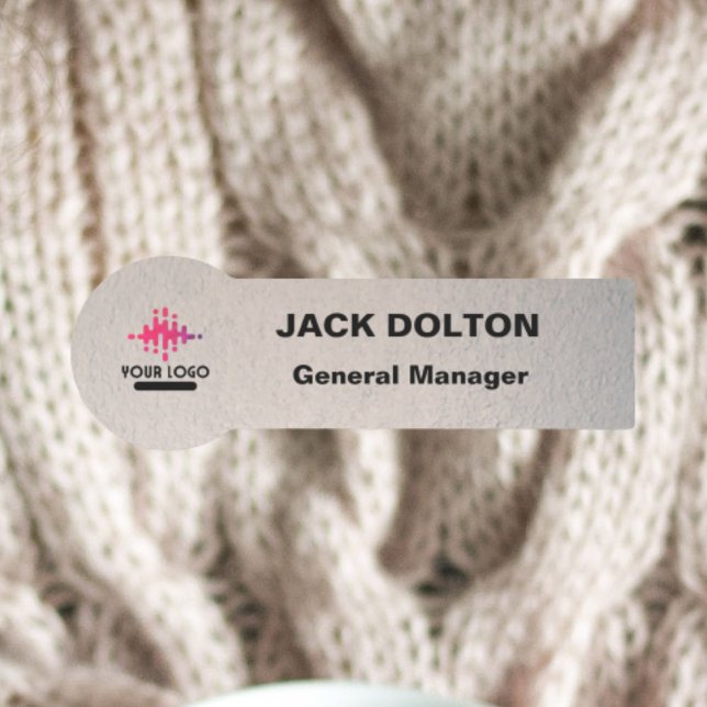 Namn-bricka för metallarbetare med Anpassningsbar  Namnbricka (Skapare uppladdad)