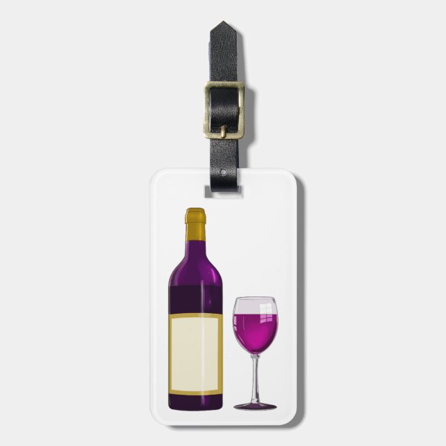 NAMN BRICKA FÖR OST FÖR EXPONERINGSGLAS FÖR VIN BAGAGEBRICKA (Vertikal Framsida)