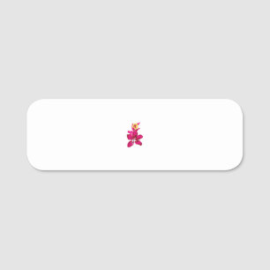 Namn bricka TextLogo ska bäst anpassas Namnbricka