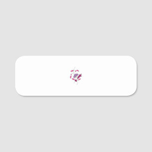 Namn bricka TextLogo ska bäst anpassas Namnbricka