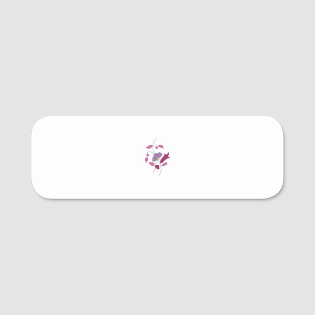 Namn bricka TextLogo ska bäst anpassas Namnbricka (Framsida)