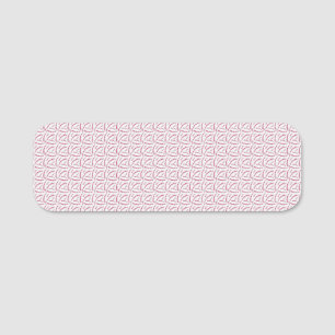 Namn bricka TextLogo ska bäst anpassas Namnbricka