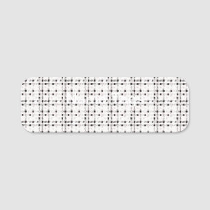 Namn bricka TextLogo ska bäst anpassas Namnbricka