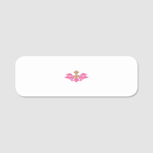 Namn bricka TextLogo ska bäst anpassas Namnbricka