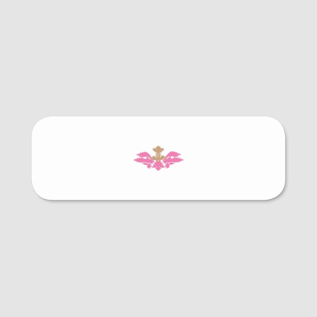 Namn bricka TextLogo ska bäst anpassas Namnbricka (Framsida)