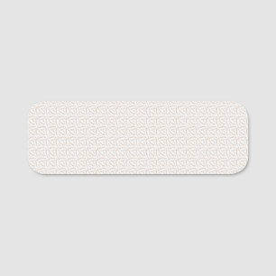 Namn bricka TextLogo ska bäst anpassas Namnbricka