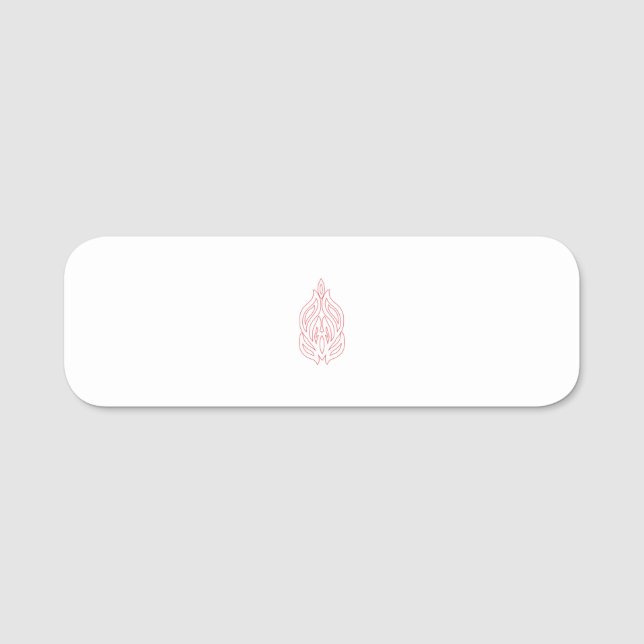 Namn bricka TextLogo ska bäst anpassas Namnbricka (Framsida)