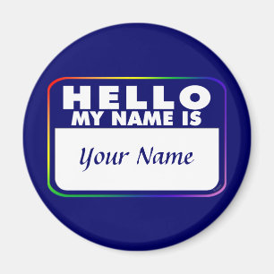 Namn brickamall magnet